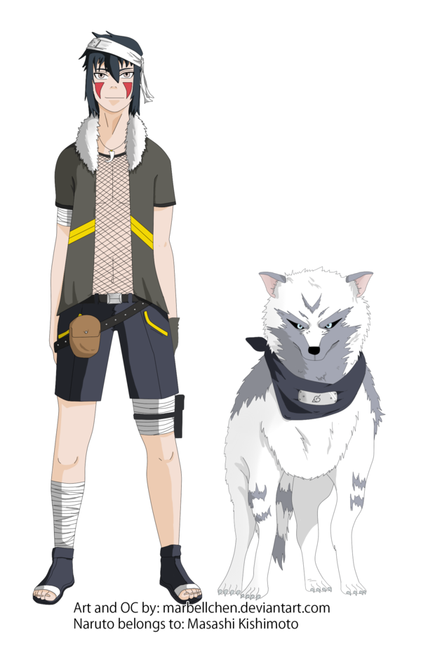 Инузука Кенджи и белый пёс